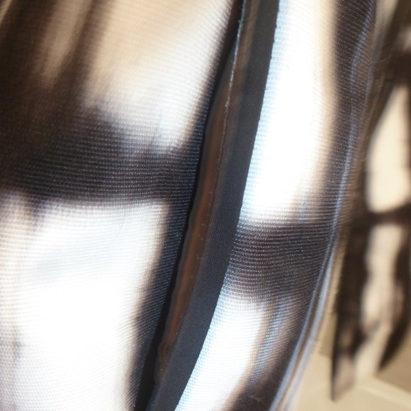 Chico's Women's Long Jacket w/side pockets & hook closure Size 1 - Picture 5 of 9